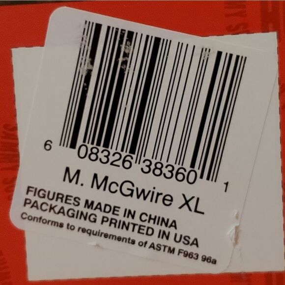 💙NIB Mark McGwire Headliners Commemorative Figure - Picture 4 of 4